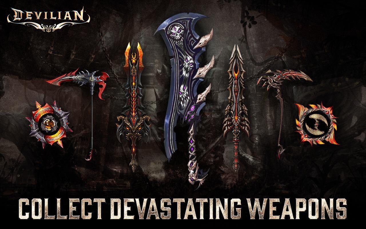 devilian-weapons