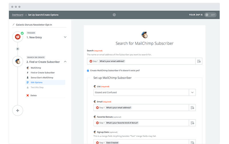 Zapier - Automate Data Sharing