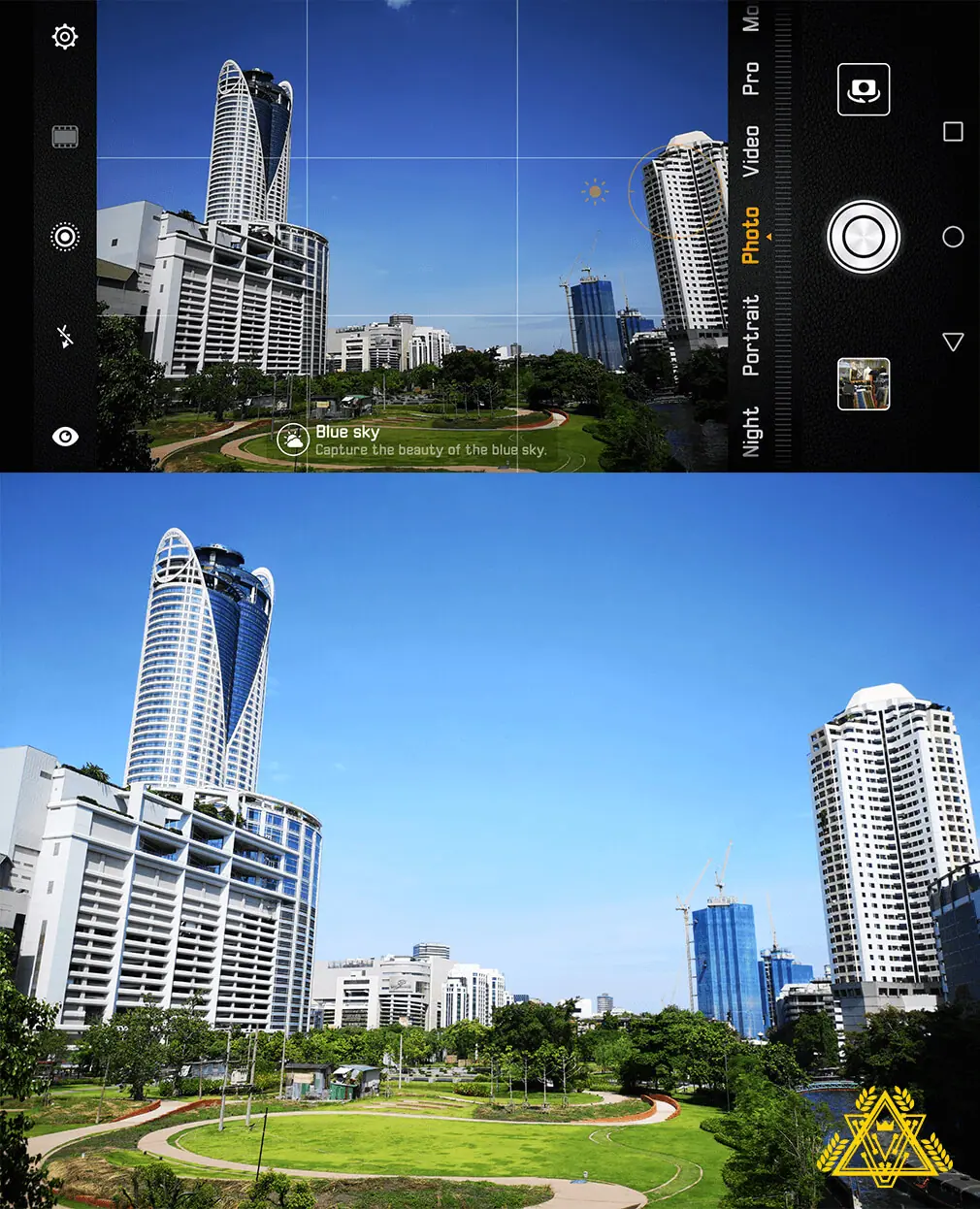 Huawei P20 Pro - Blue Sky Mode
