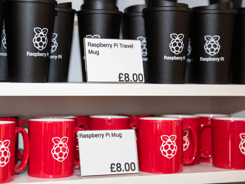 Raspberry Pi opens its first bricks and mortar store in UK - Raspberry Pi Travel Mug