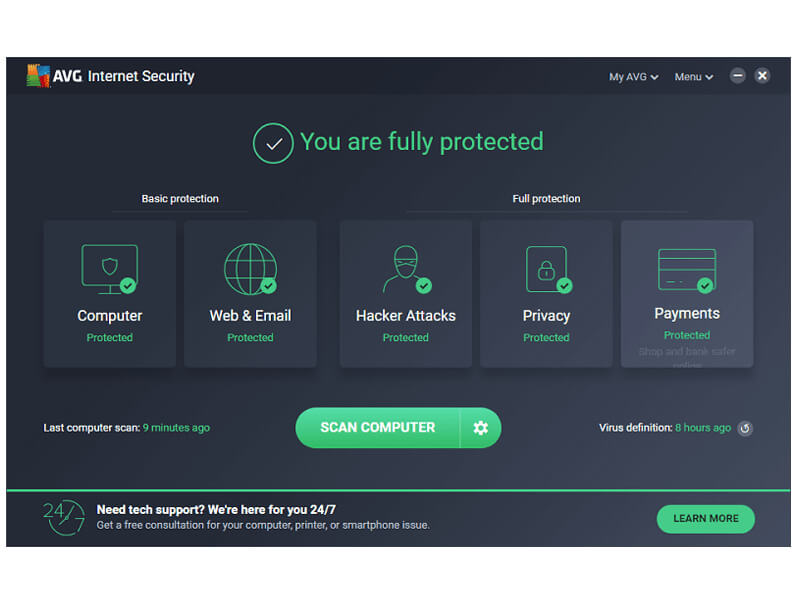 The Best Antivirus Protection for 2019 - AVG AntiVirus Free
