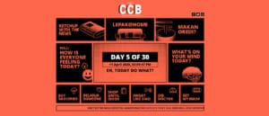 Local community launches “I am a CCB” content website amidst the ”circuit breaker” period Local community launches "I am a CCB" content website amidst the ''circuit breaker'' period