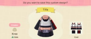 Animal Crossing New Horizons costumes that resemble outfits from Final Fantasy 7 Remake Animal Crossing New Horizons costumes that resemble outfits from Final Fantasy 7 Remake