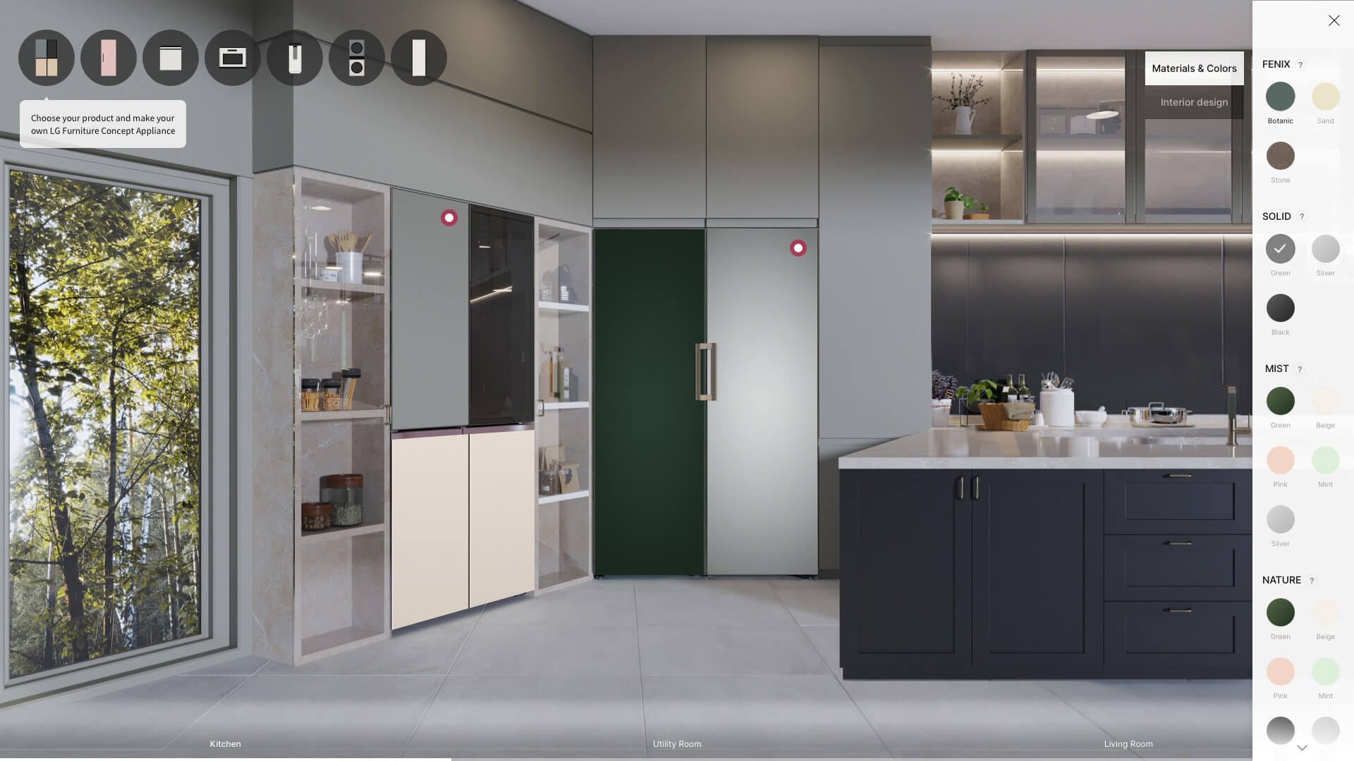 LG introduces designer appliances at CES 2021