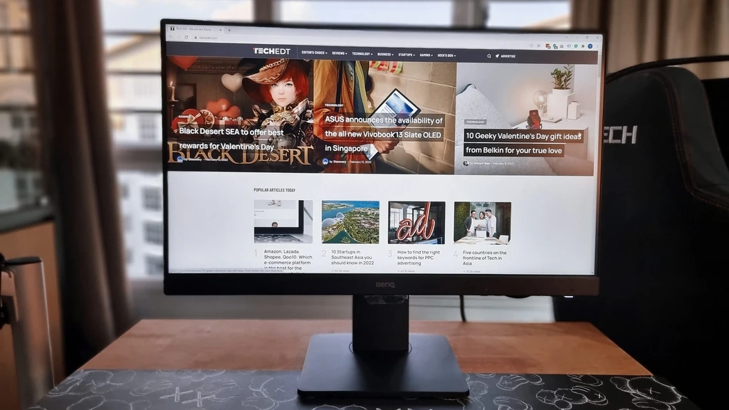 BenQ GW2485TC: 23.8-inch FHD 1080p perfect monitor for home office