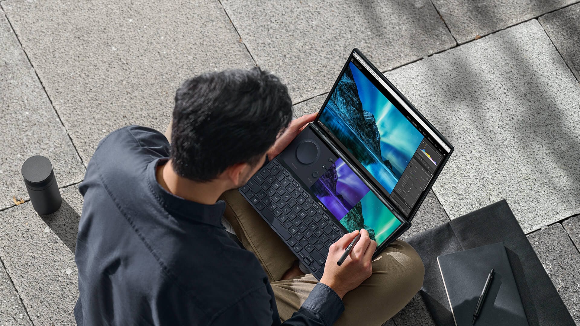 Zenbook Pro 14 Duo UX8402 price in Bangladesh - (OLED