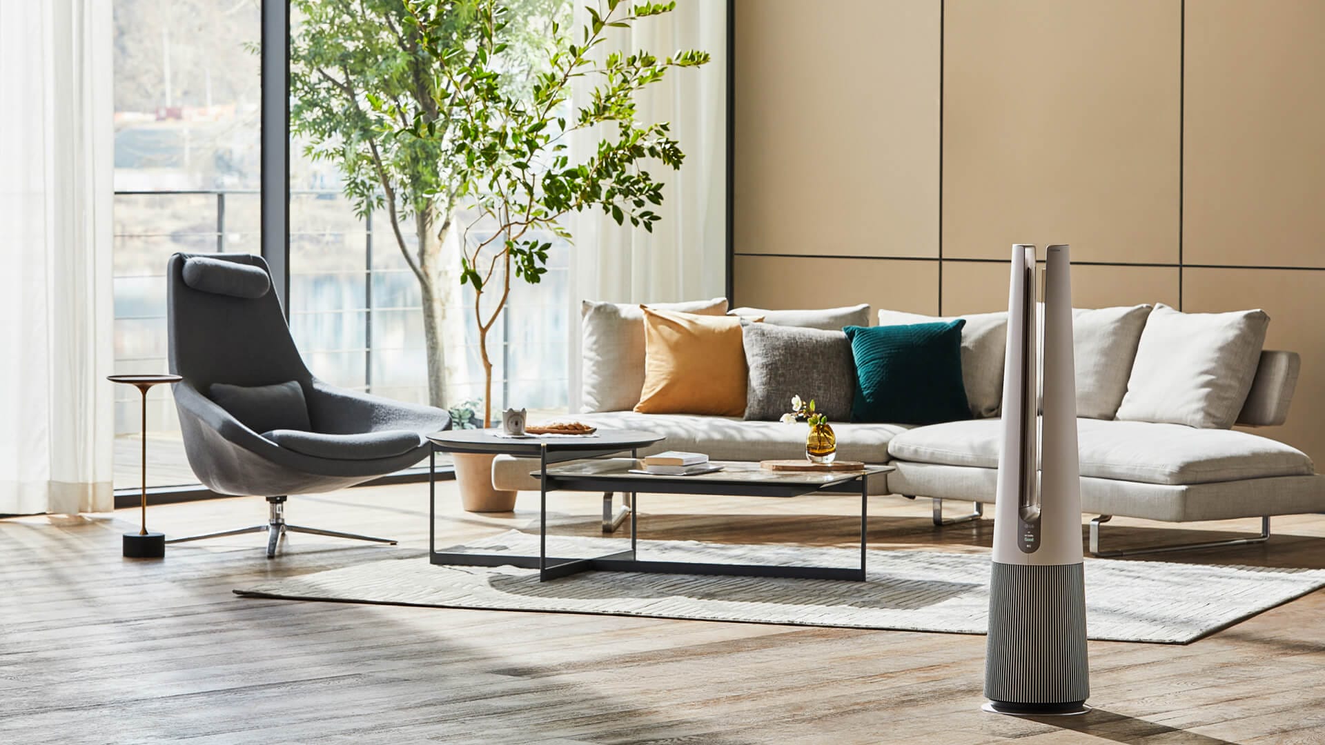 LGâs air purifying fan bring comfort and cleaner air to your home