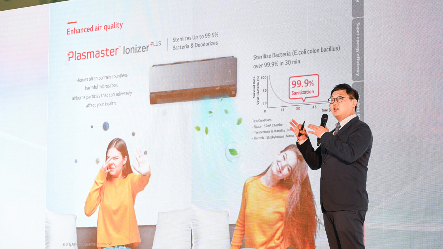 LG brings clean air to homes with climatefriendly refrigerant and