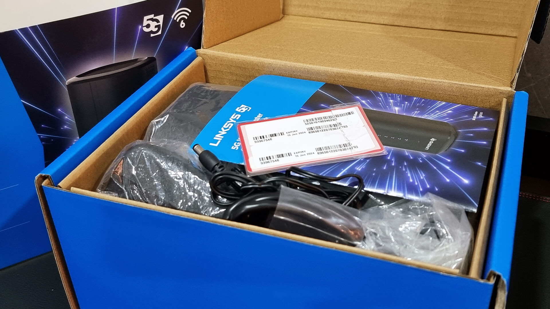 Linksys fgw3000 5g wifi 6 router for on the go internet connectivity