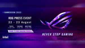 ASUS Republic of Gamers launches new products, hosts activities and giveaway campaigns during Gamescom 2023 ASUS Republic of Gamers launches new products, hosts activities and giveaway campaigns during Gamescom 2023