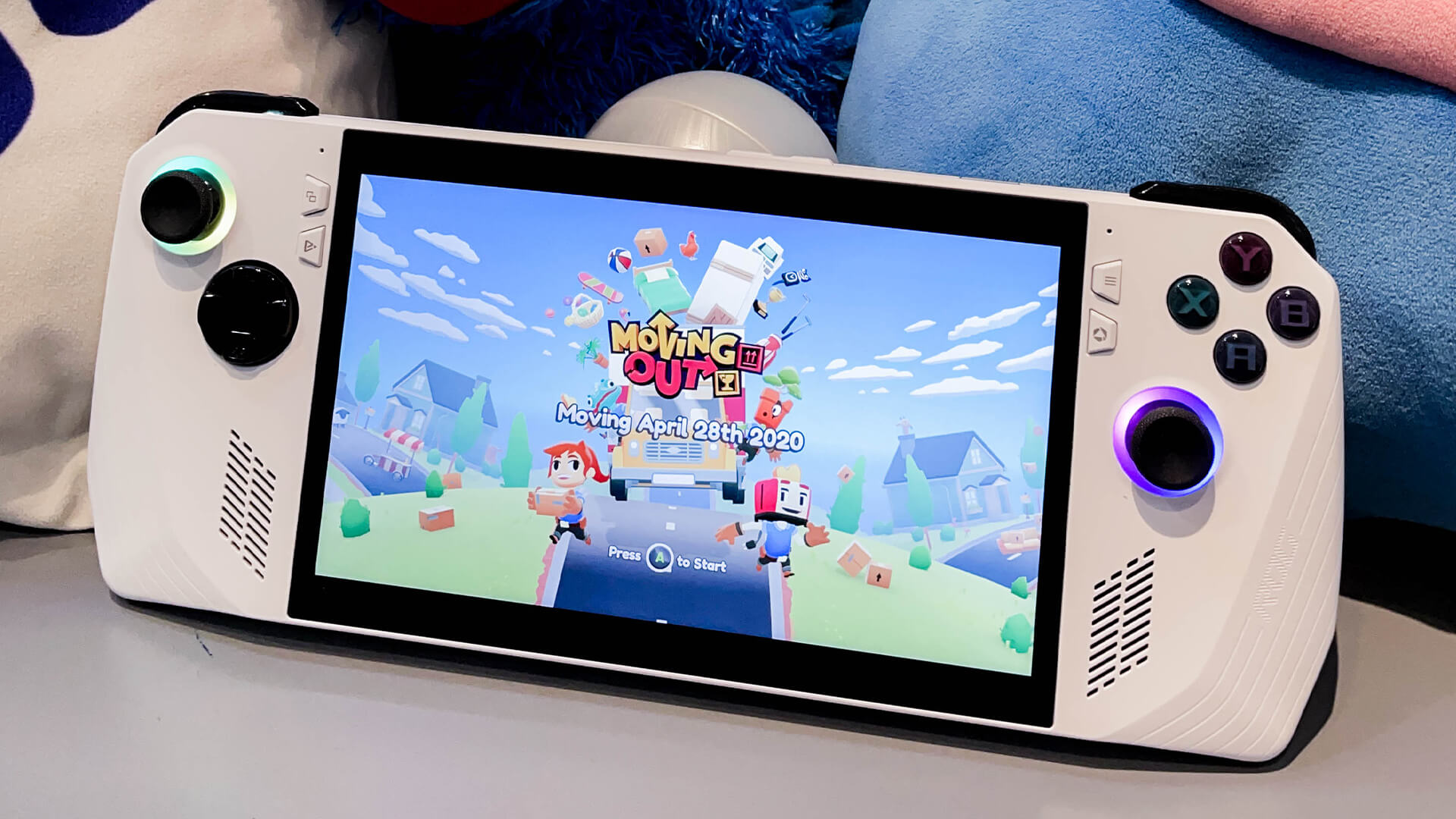 ASUS ROG Ally Windows 11 handheld gaming machine Tech Edition