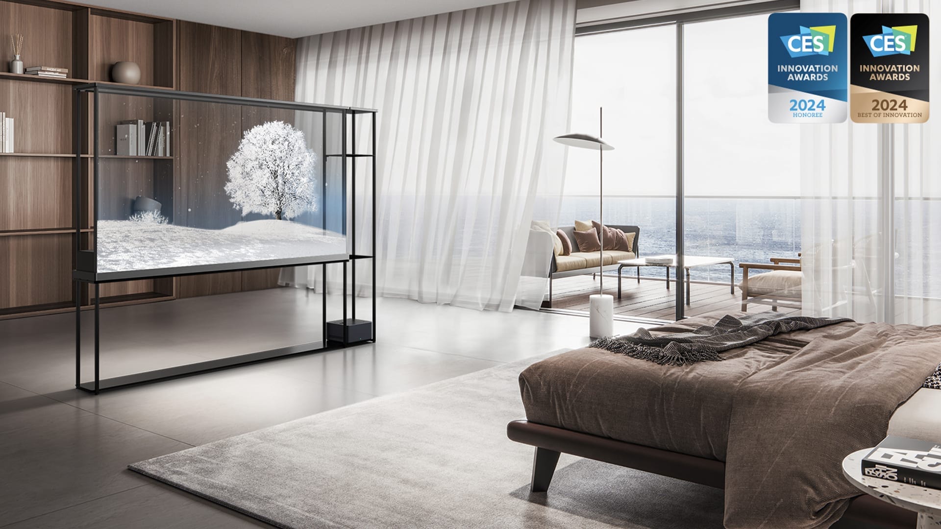 Worldâs first wireless transparent OLED TV redefines the screen experience