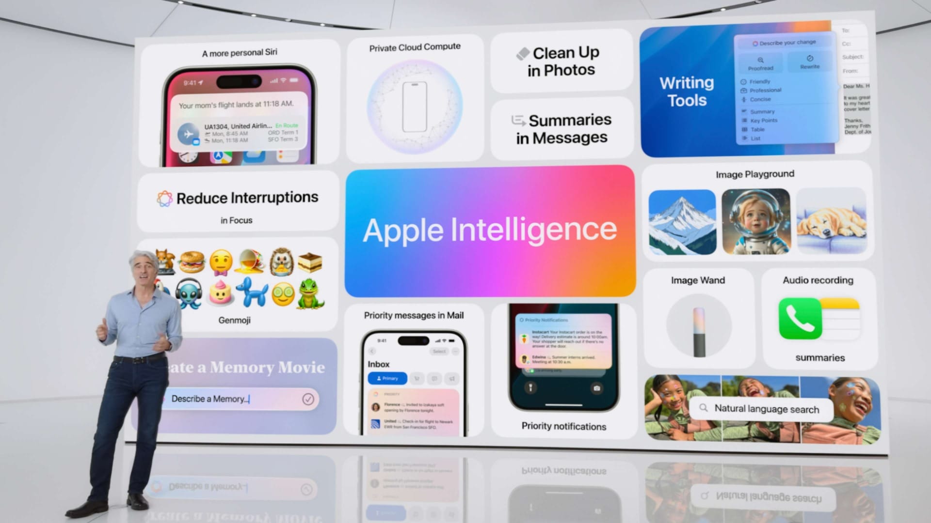 Apple unveils Apple Intelligence, a new AI system for the iPhone, iPad