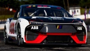 Nascar unveils a new EV prototype at the Chicago Street Race Nascar unveils a new EV prototype at the Chicago Street Race