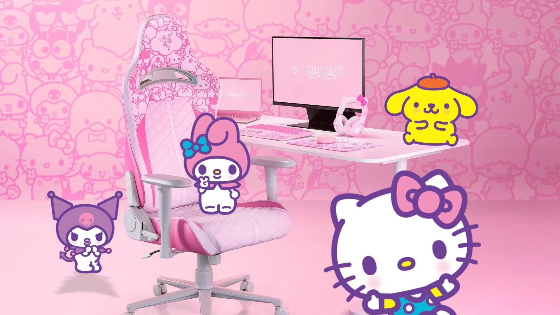 Razer unveils the Hello Kitty and Friends collection for its Razer unveils the Hello Kitty and Friends collection for its