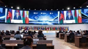 Asia-Pacific leaders pledge to bridge digital divide and drive sustainability Asia-Pacific leaders pledge to bridge digital divide and drive sustainability