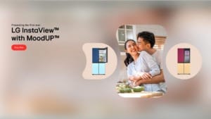 LG unveils new fridge with colour-changing LED panels and built-in speakers LG unveils new fridge with colour-changing LED panels and built-in speakers