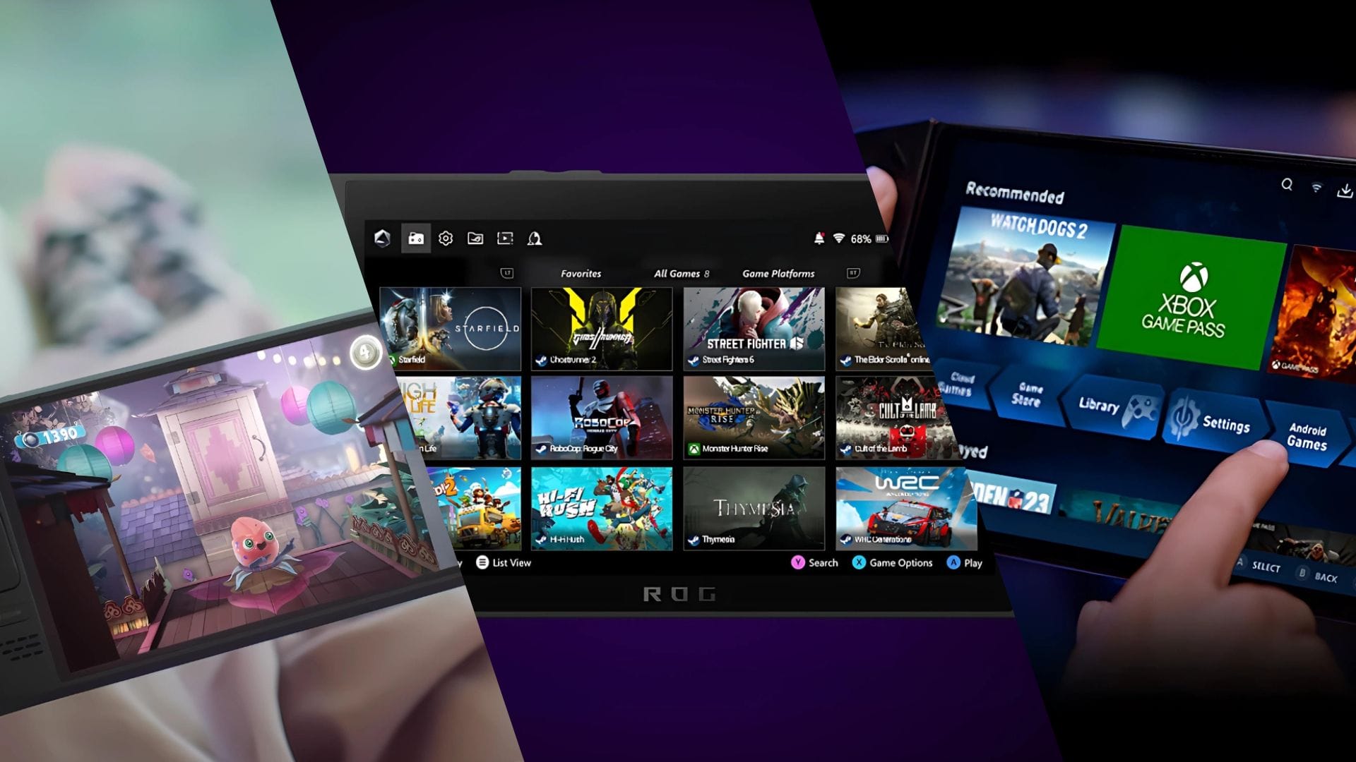 Comparing the latest handheld gaming gadgets of 2024 Steam Deck OLED