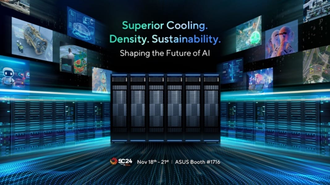 ASUS unveils next-generation infrastructure solutions at SC24 with NVIDIA and Ubitus collaboration