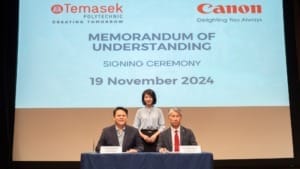 Canon Singapore and Temasek Polytechnic join forces to boost security training Canon Singapore and Temasek Polytechnic join forces to boost security training