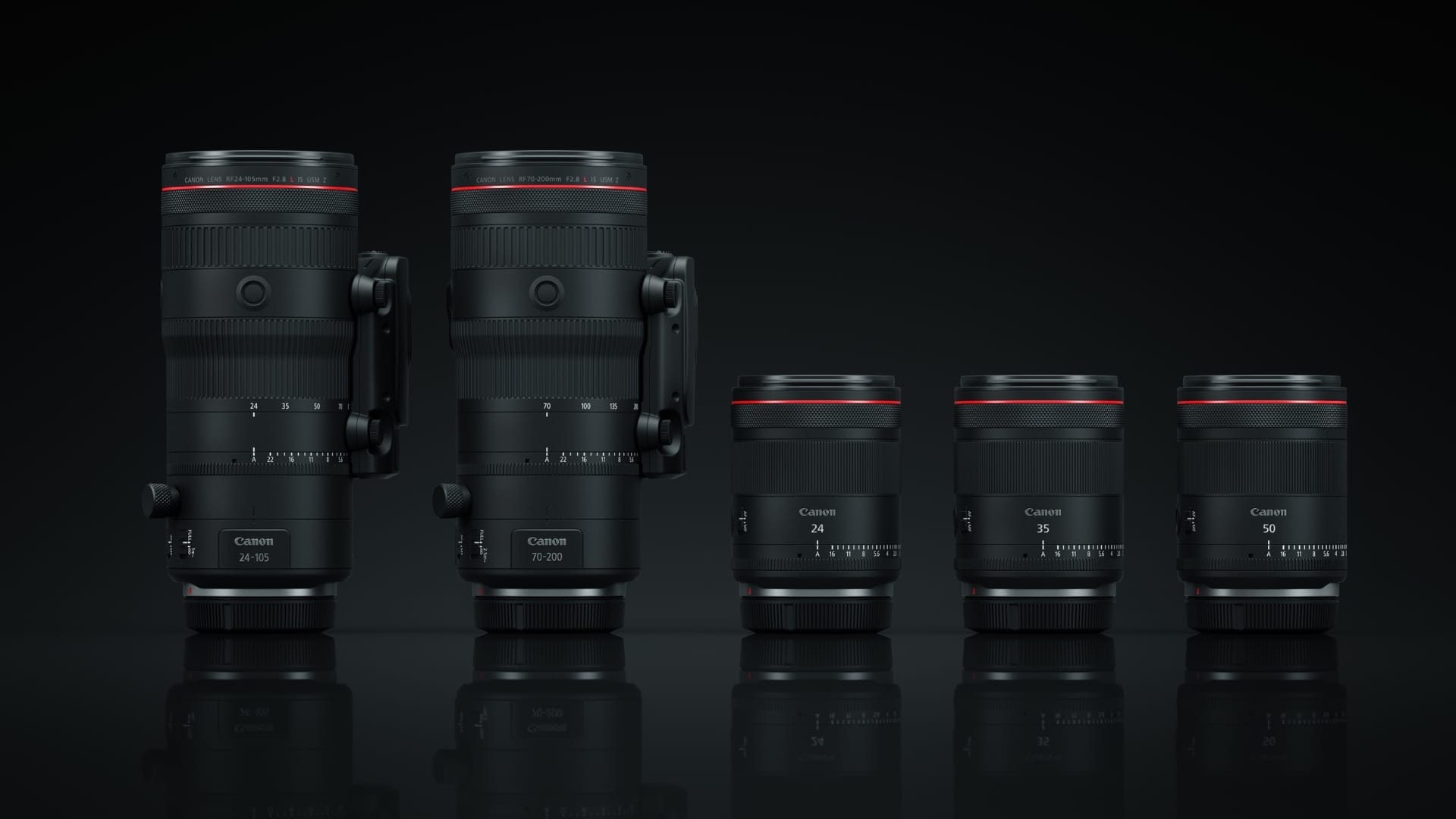 Canon expands RF series with three versatile hybrid lenses