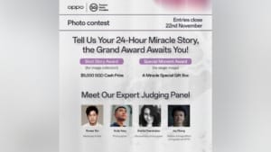 OPPO Singapore launches ‘Find 24-Hour Miracle’ photography contest Applied Materials announces new collaboration model for advanced packaging at summit on energy-efficient computing