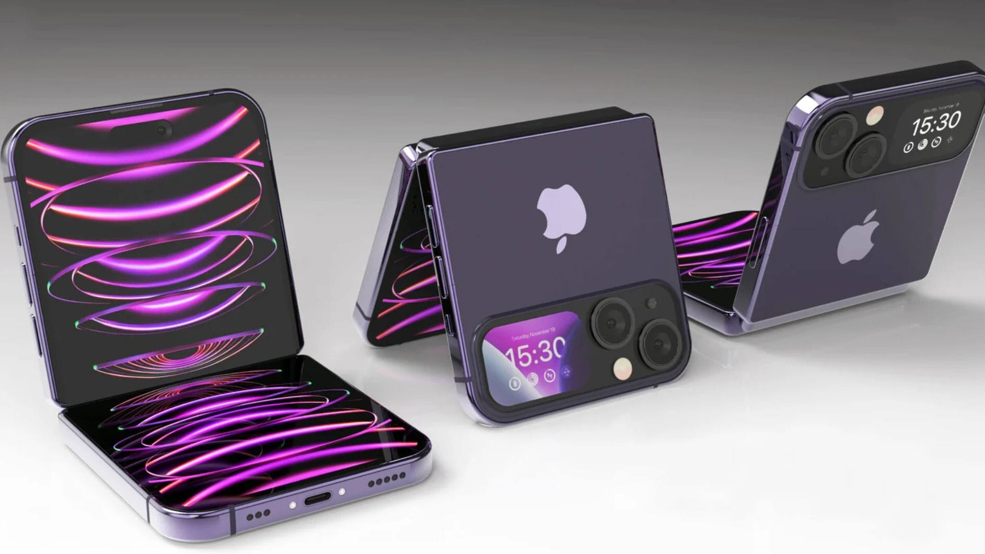 Appleâs first foldable phone could change the game with a book-style design