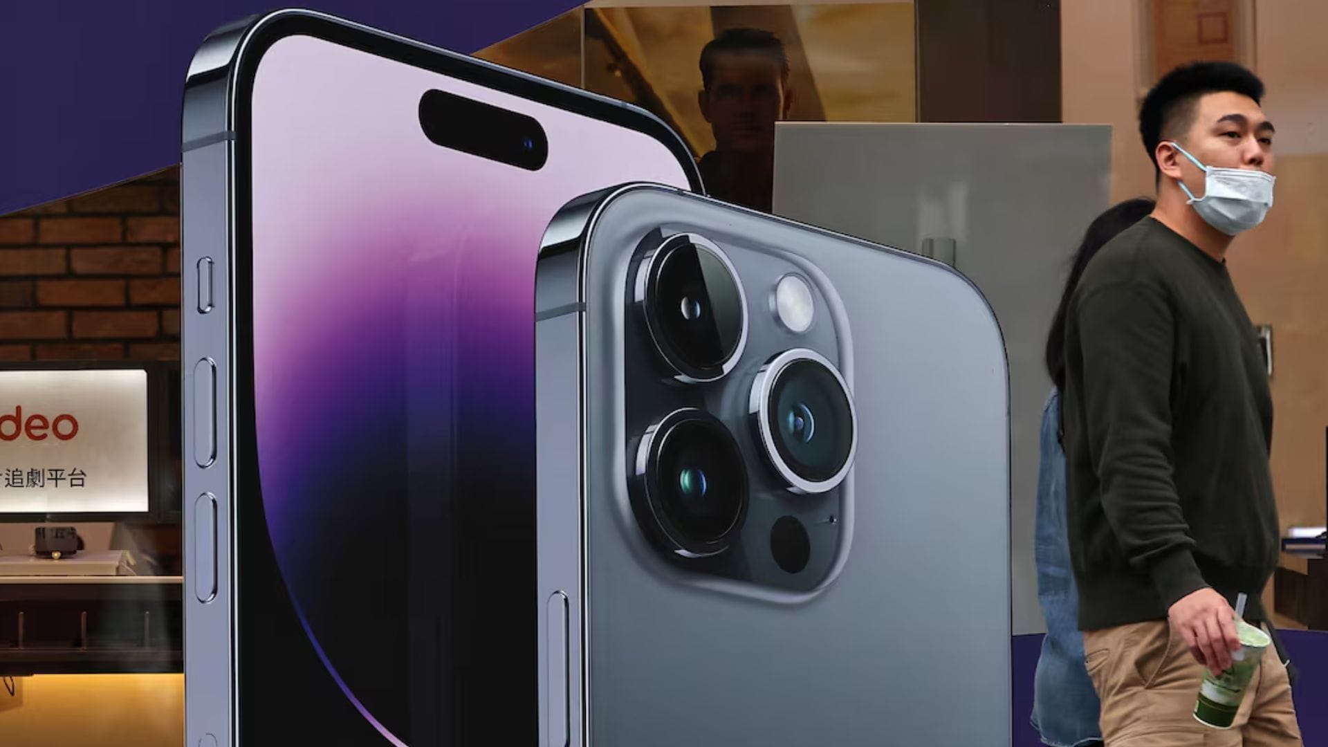 Appleâs revenue rises despite an 11% drop in China sales