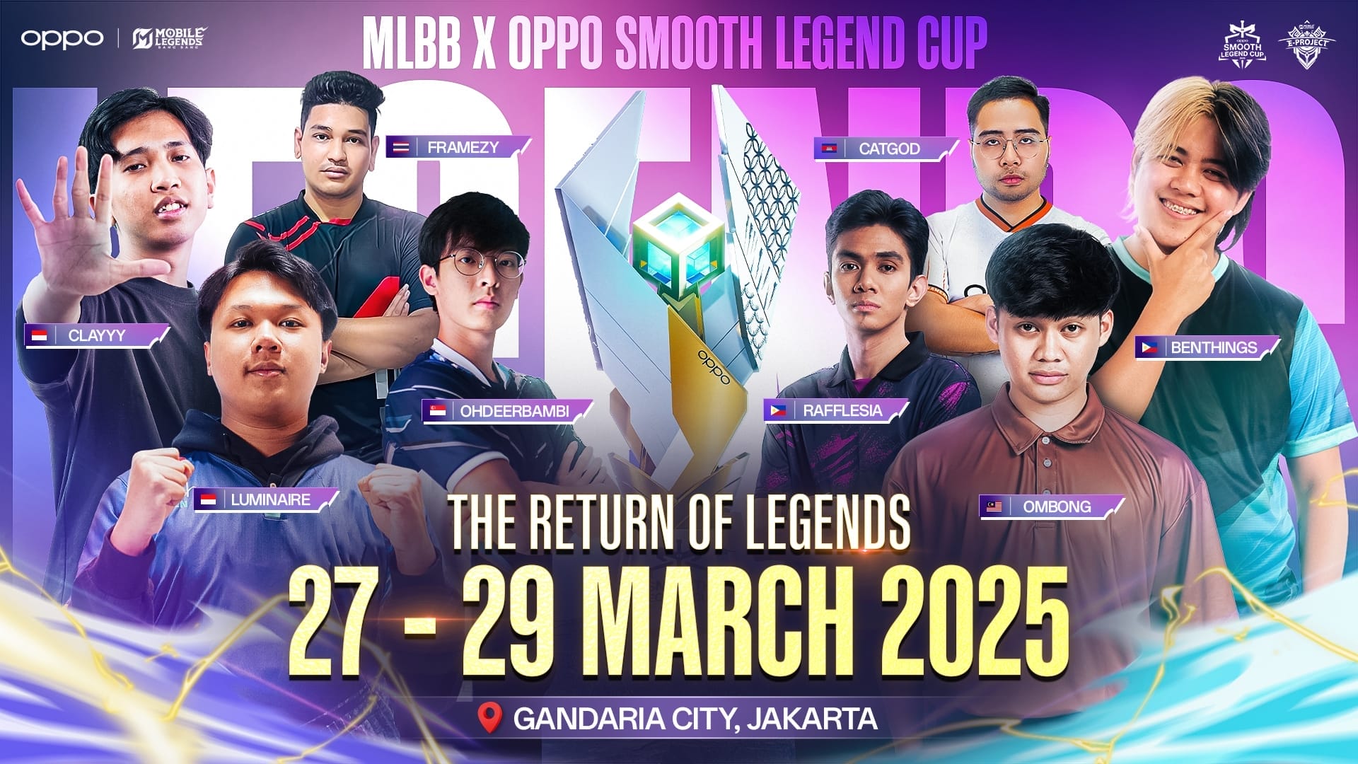 MLBB x OPPO Smooth Legend Cup APAC Grand Finals to take place in Jakarta