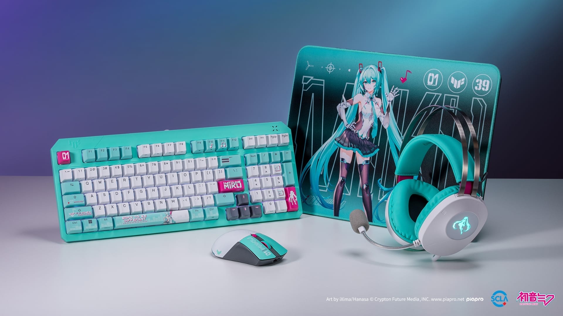 ASUS unveils TUF Gaming x Hatsune Miku collaboration for Singapore launch in June