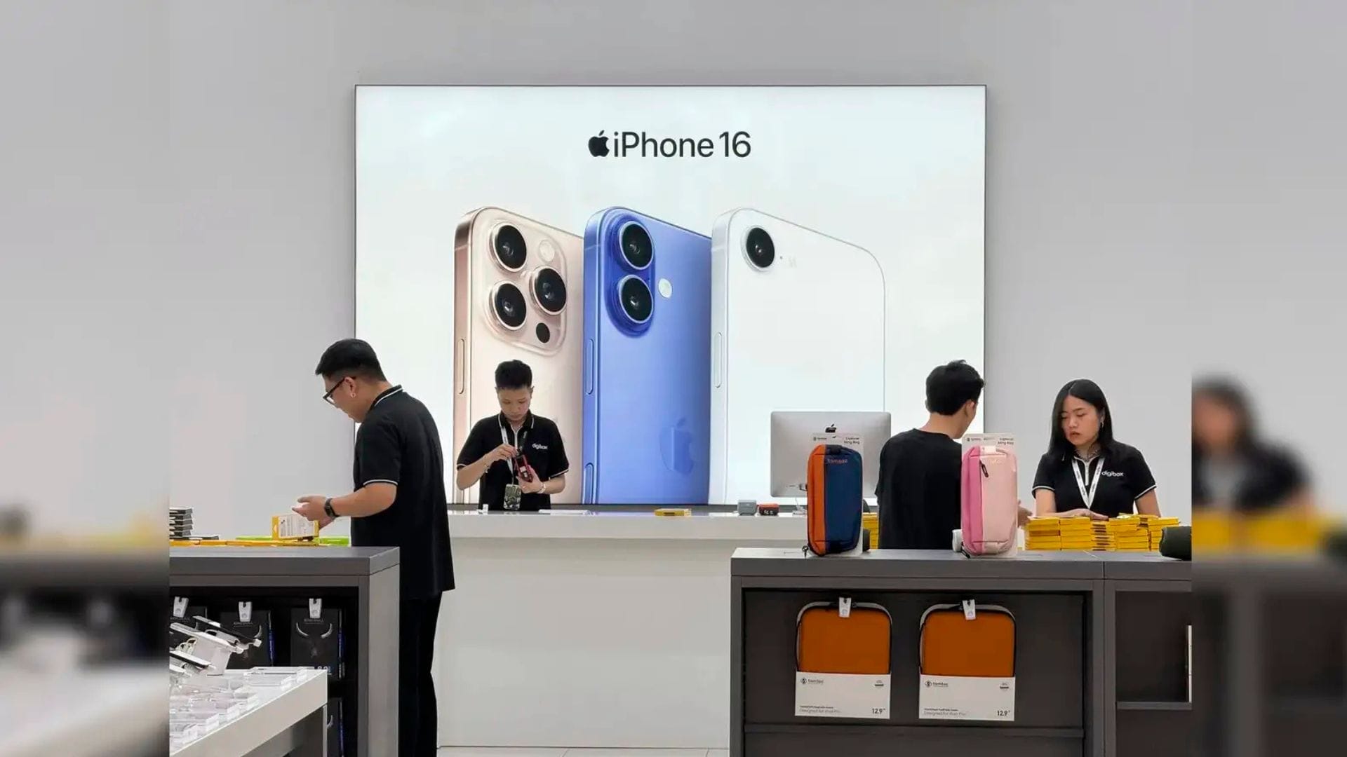 Apple's iPhone sales drop in China amid growing trade tensions