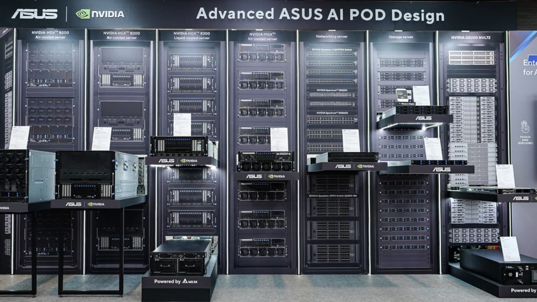 ASUS unveils next-generation AI POD infrastructure with NVIDIA at Computex 2025