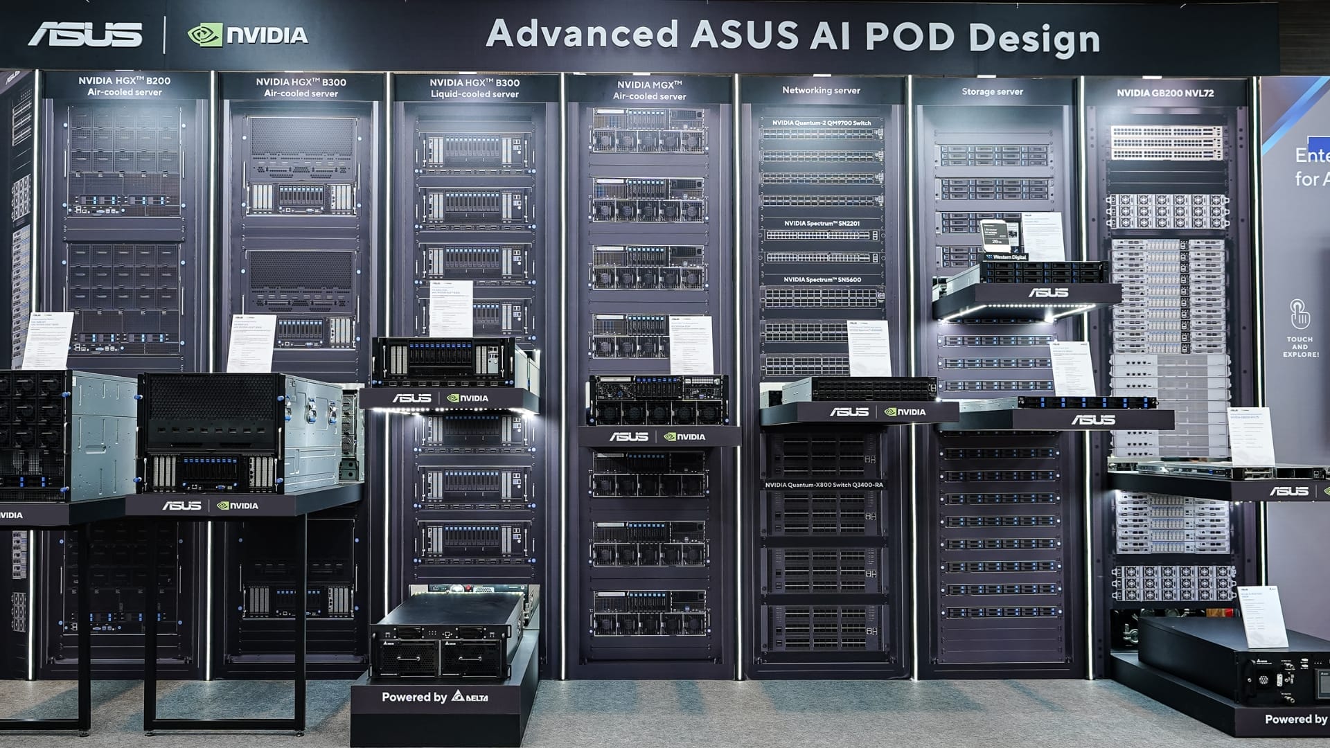 ASUS unveils next-generation AI POD infrastructure with NVIDIA at Computex 2025