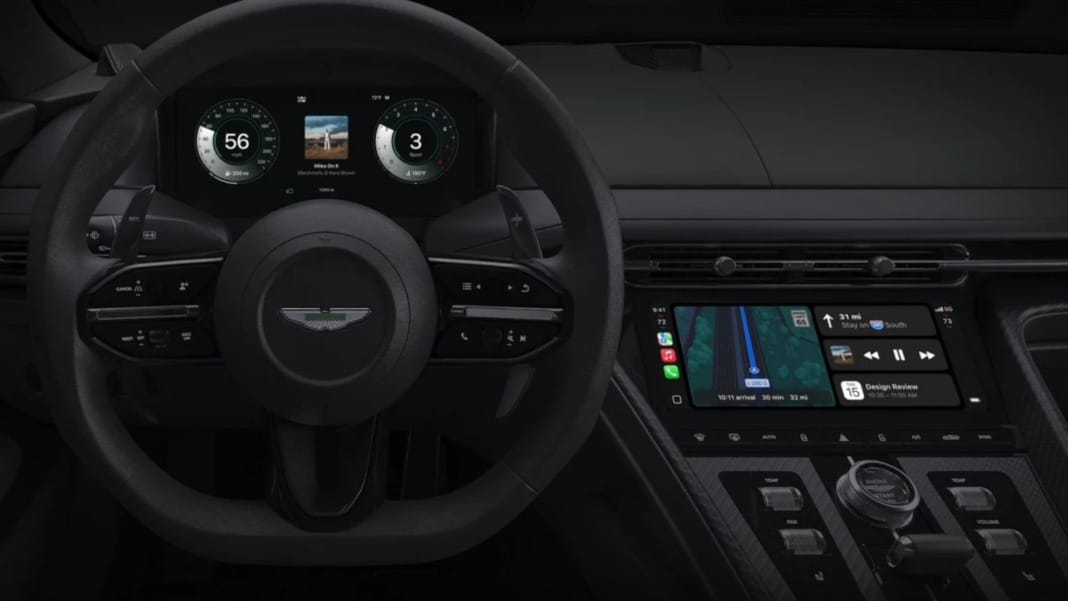 Apple launches CarPlay Ultra on Aston Martin, with more brands to follow