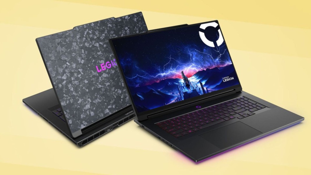 Lenovo’s new Legion 9i gaming laptop offers 2D and 3D displays with a unique carbon fibre lid