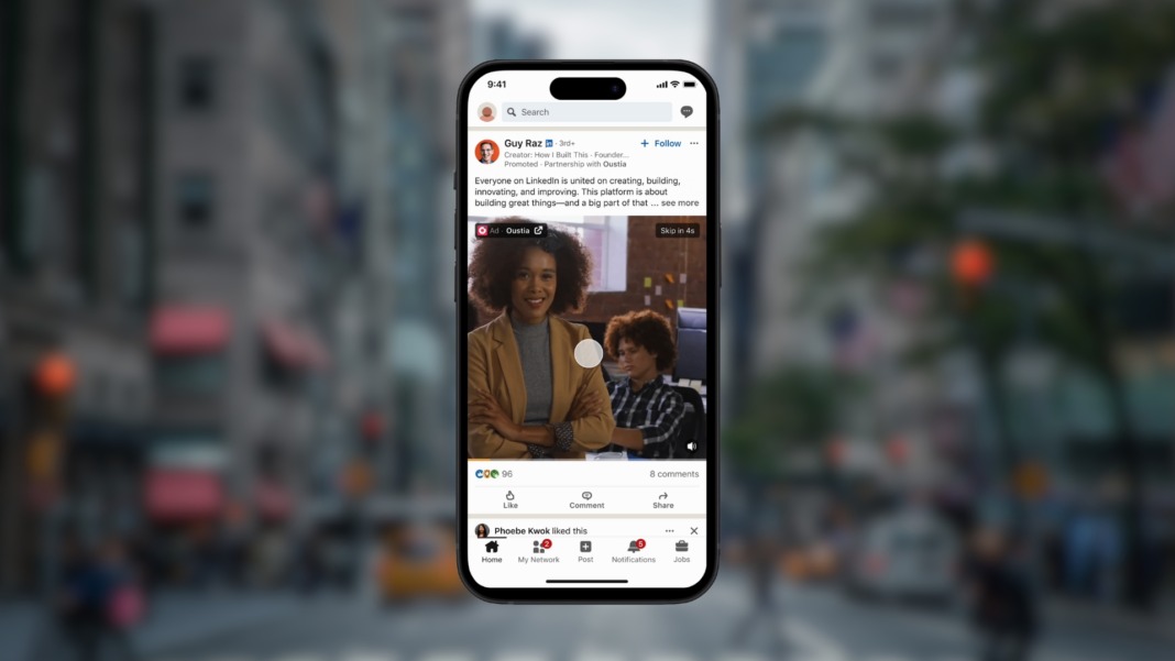 LinkedIn launches BrandLink, bringing video ads to top creator content