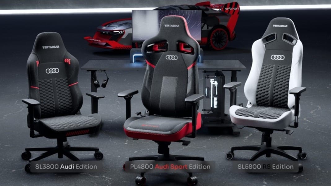 Vertagear and Audi launch premium gaming chair collection inspired by automotive craftsmanship