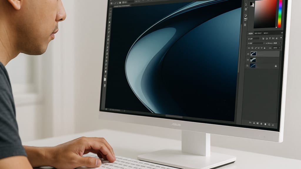 ASUS V400 AiO Series Minimalist all-in-one desktops for modern workspaces - 5