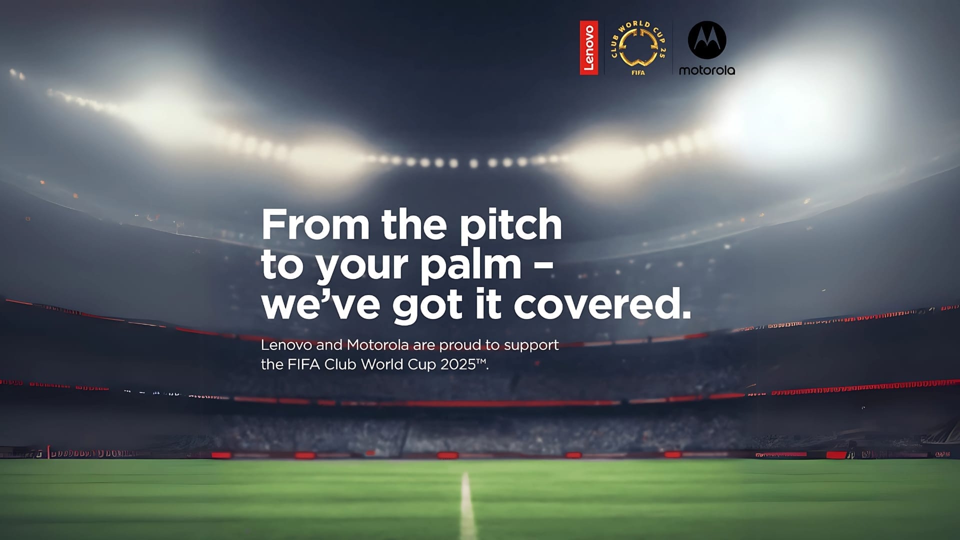 Lenovo and Motorola join FIFA Club World Cup 2025 as official partners