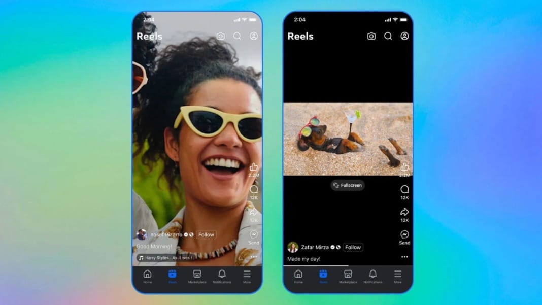 Meta turns all Facebook videos into reels as it updates video sharing