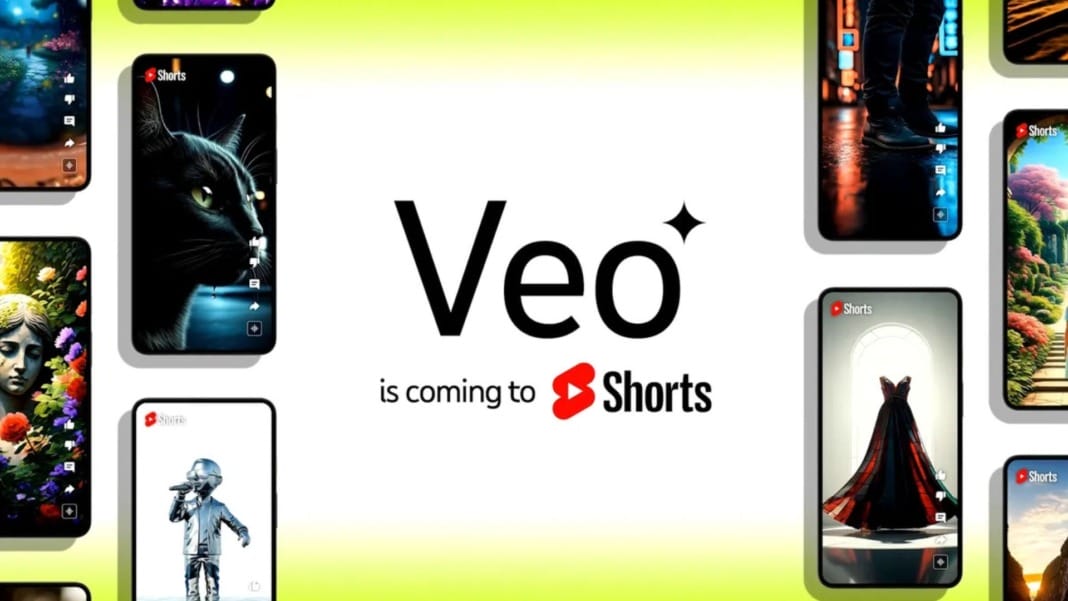 YouTube to introduce Veo 3 AI videos directly into Shorts this summer