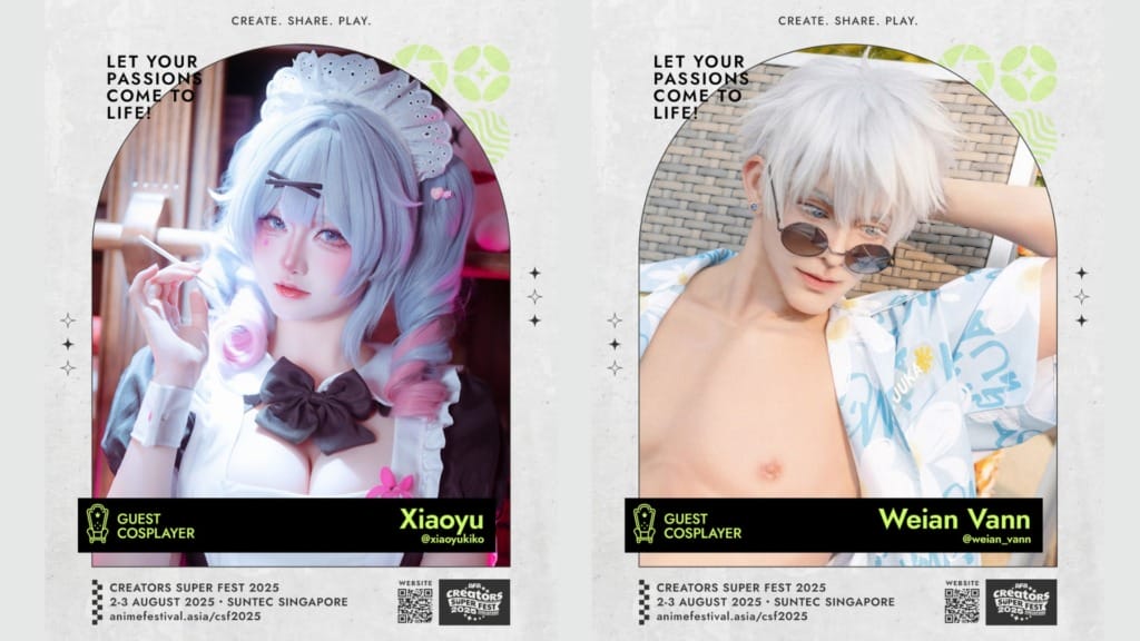 AFA Creators Super Fest returns to Singapore at new venue in August - 1