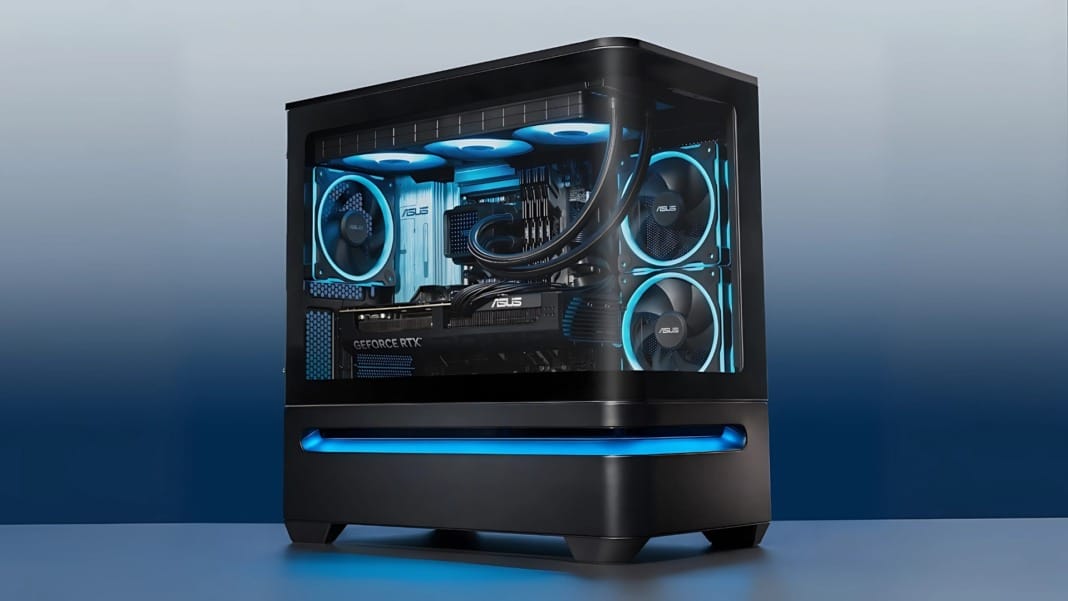 ASUS launches Prime AP202 microATX case with panoramic glass and improved airflow