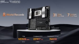 ASUS sets 46 new performance records with Pro WS WRX90E-SAGE SE motherboard ASUS sets 46 new performance records with Pro WS WRX90E-SAGE SE motherboard