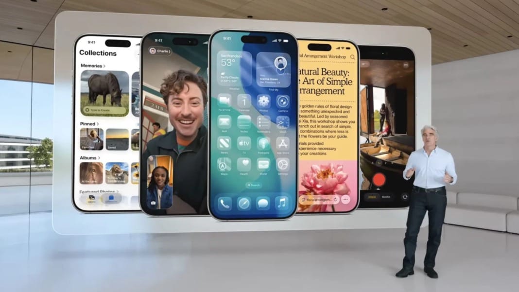 Apple tones down Liquid Glass design in iOS 26 beta 3