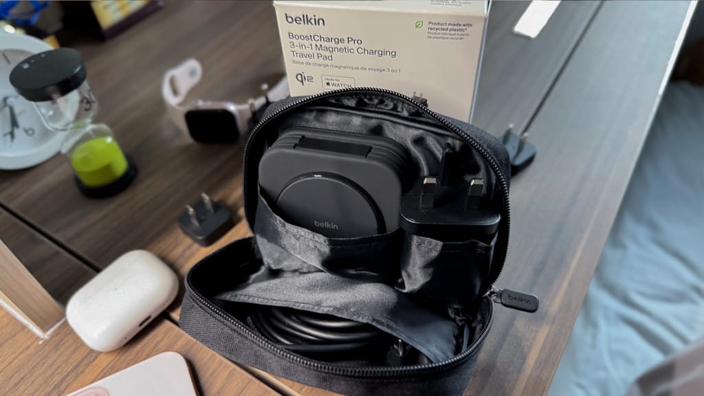 Belkin BoostCharge Pro 3-in-1 Magnetic Wireless Charging Travel Pad review A compact charging solution for your travel needs - 5