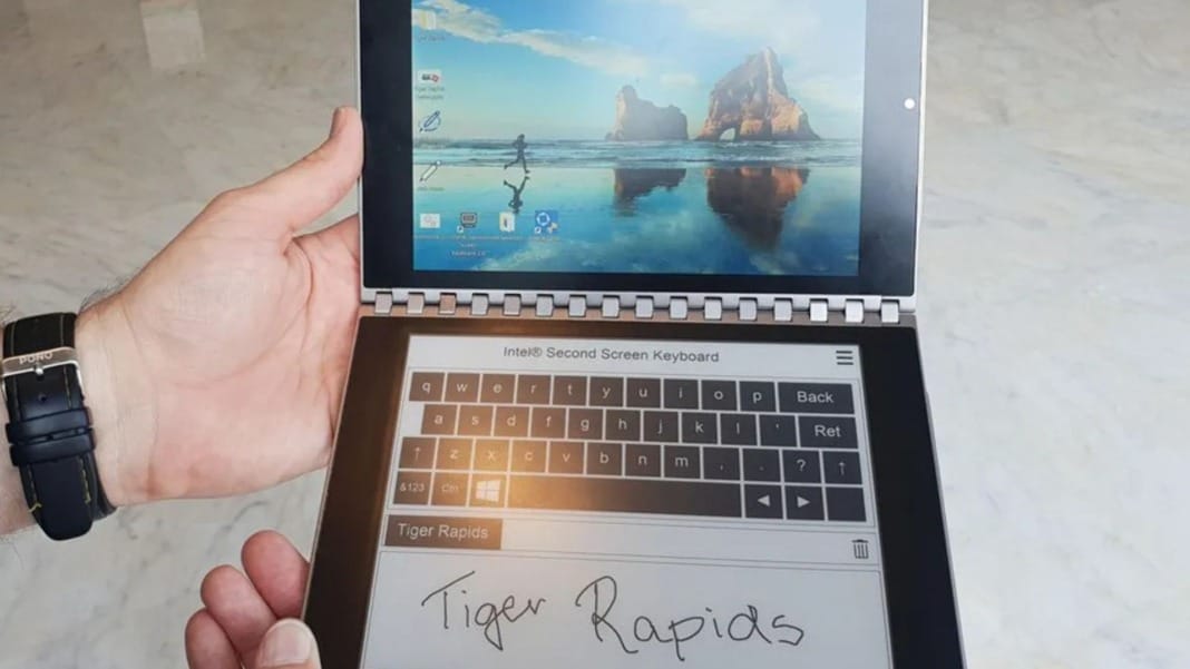 E Ink transforms laptop touchpads into smart e-reader displays for AI use