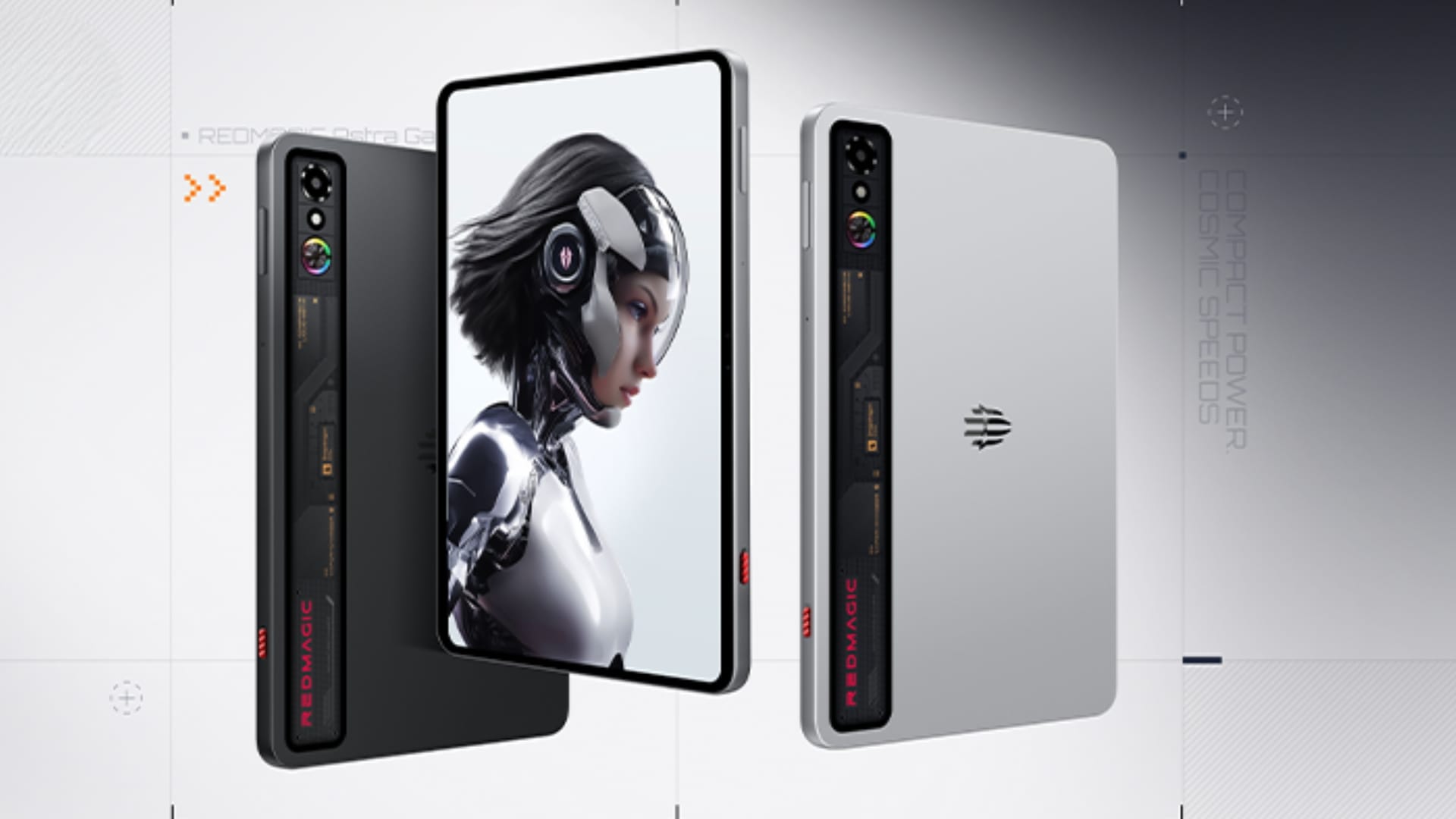 REDMAGIC Astra Gaming Tablet 本体 ブラック RedMagic Astra Gaming Tablet, 165Hz OLED, 80W Fast Charge