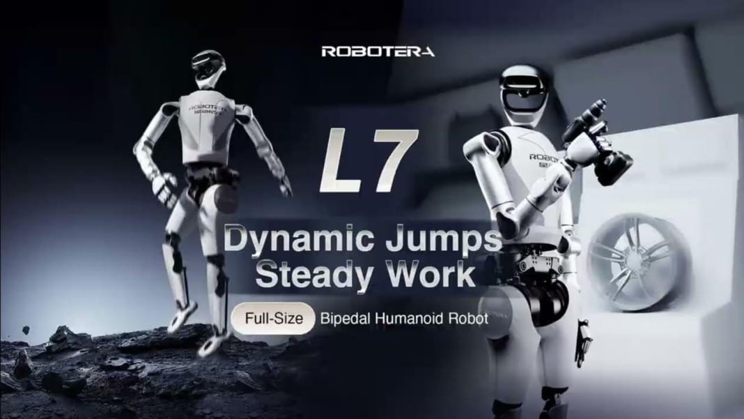 Robotera unveils L7 humanoid robot capable of dancing and working on production lines