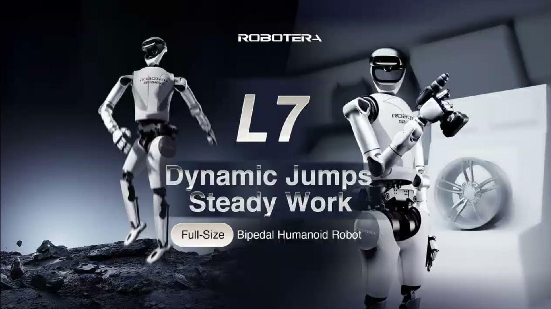 Robotera unveils L7 humanoid robot capable of dancing and working on production lines